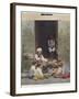 A Native Restaurateur in Tunis-null-Framed Photographic Print