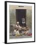 A Native Restaurateur in Tunis-null-Framed Photographic Print