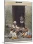 A Native Restaurateur in Tunis-null-Mounted Photographic Print