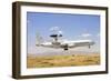 A Nato Awacs E-3A Sentry Landing in Konya, Turkey-Stocktrek Images-Framed Photographic Print