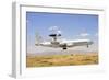 A Nato Awacs E-3A Sentry Landing in Konya, Turkey-Stocktrek Images-Framed Photographic Print