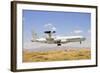 A Nato Awacs E-3A Sentry Landing in Konya, Turkey-Stocktrek Images-Framed Photographic Print