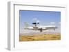 A Nato Awacs E-3A Sentry Landing in Konya, Turkey-Stocktrek Images-Framed Photographic Print