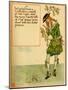 A Nattily Clad Dandy Pours Himself A Drink Of Oak Apple Spirits-Walter Crane-Mounted Art Print
