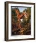 A Natural Bridge, Virginia, 1860-David Johnson-Framed Giclee Print