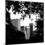 A Natural Heart Formed by Trees Overlooking the Buildings Central Park, Manhattan, New York-Philippe Hugonnard-Mounted Photographic Print