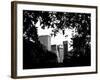 A Natural Heart Formed by Trees Overlooking the Buildings Central Park, Manhattan, New York-Philippe Hugonnard-Framed Photographic Print