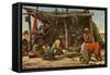A Navajo Family-Charles Marion Russell-Framed Stretched Canvas