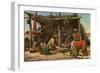 A Navajo Family-Charles Marion Russell-Framed Giclee Print