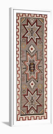 A Navajo Regional Rug-null-Framed Giclee Print