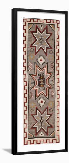 A Navajo Regional Rug-null-Framed Premium Giclee Print