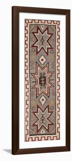 A Navajo Regional Rug-null-Framed Giclee Print