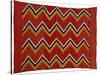 A Navajo Transitional Wedgeweave Blanket-null-Stretched Canvas