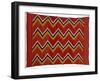 A Navajo Transitional Wedgeweave Blanket-null-Framed Giclee Print