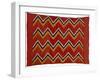 A Navajo Transitional Wedgeweave Blanket-null-Framed Giclee Print