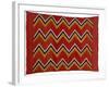 A Navajo Transitional Wedgeweave Blanket-null-Framed Giclee Print