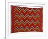 A Navajo Transitional Wedgeweave Blanket-null-Framed Premium Giclee Print