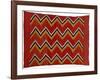 A Navajo Transitional Wedgeweave Blanket-null-Framed Giclee Print