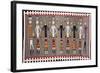 A Navajo Yei Rug-null-Framed Giclee Print