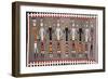 A Navajo Yei Rug-null-Framed Giclee Print