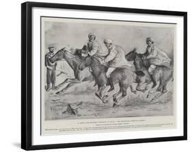 A Naval and Military Gymkhana at Malta, The Regimental Night-Cap Stakes-null-Framed Giclee Print