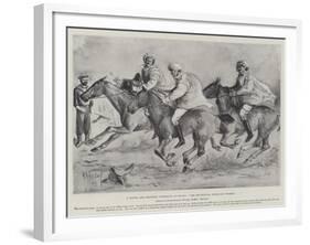 A Naval and Military Gymkhana at Malta, The Regimental Night-Cap Stakes-null-Framed Giclee Print