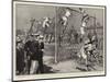 A Naval Athletic Gathering, Scaling the Torpedo Net in the Obstacle Race-Frederic De Haenen-Mounted Giclee Print