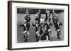 A Naval Band of HMS 'Vernon' Shore Establishment at Portsmouth, 1937-null-Framed Giclee Print