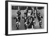 A Naval Band of HMS 'Vernon' Shore Establishment at Portsmouth, 1937-null-Framed Giclee Print