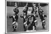 A Naval Band of HMS 'Vernon' Shore Establishment at Portsmouth, 1937-null-Mounted Giclee Print