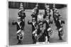 A Naval Band of HMS 'Vernon' Shore Establishment at Portsmouth, 1937-null-Mounted Giclee Print