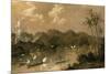 A Naval Engagement in Perak, Malaysia, 1885-Richard Bridges Beechey-Mounted Giclee Print