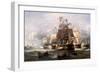 A Naval Engagement-Francois Musin-Framed Giclee Print
