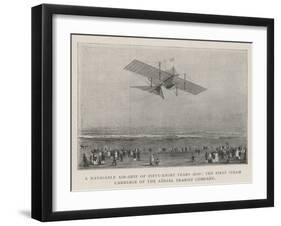 A Navigable Air-Ship of Fifty-Eight Years Ago-null-Framed Giclee Print