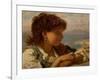 A Neapolitan Boy (Oil on Canvas)-Sophie Anderson-Framed Giclee Print