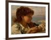 A Neapolitan Boy (Oil on Canvas)-Sophie Anderson-Framed Giclee Print