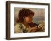 A Neapolitan Boy (Oil on Canvas)-Sophie Anderson-Framed Giclee Print