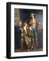 A Neapolitan Musical Party-David Allan-Framed Giclee Print