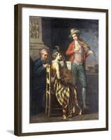 A Neapolitan Musical Party-David Allan-Framed Giclee Print