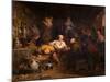 A Neapolitan Saint Manufactory, 1832 (Oil on Canvas)-Thomas Uwins-Mounted Giclee Print