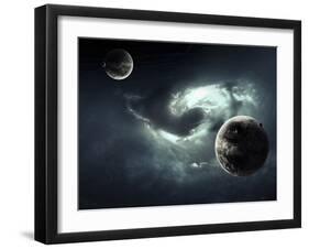 A Nearby Nebula Forming Deadly Vortex-Stocktrek Images-Framed Photographic Print