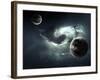 A Nearby Nebula Forming Deadly Vortex-Stocktrek Images-Framed Photographic Print