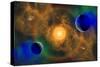 A Nebulous Alien Planetary Star System-null-Stretched Canvas