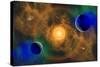 A Nebulous Alien Planetary Star System-null-Stretched Canvas