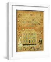 A Needlework Sampler-null-Framed Giclee Print