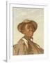 A Negro, Head and Shoulders-Frank Buchser-Framed Giclee Print