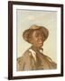 A Negro, Head and Shoulders-Frank Buchser-Framed Giclee Print