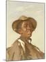 A Negro, Head and Shoulders-Frank Buchser-Mounted Giclee Print