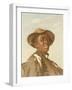 A Negro, Head and Shoulders-Frank Buchser-Framed Giclee Print