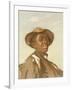 A Negro, Head and Shoulders-Frank Buchser-Framed Giclee Print